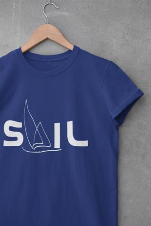 Sail Yelken Çizim T-shirt