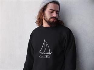 Sailing Club Tasarım Sweatshirt