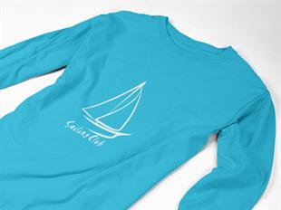Sailing Club Tasarım Uzunkol T-shirt