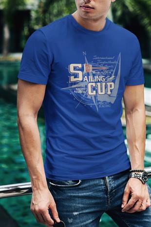 Sailing Team Cup Tasarım T-shirt