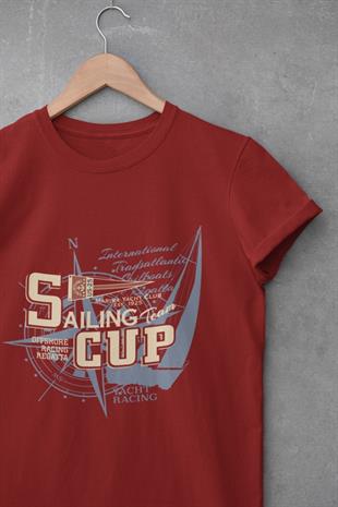 Sailing Team Cup Tasarım T-shirt