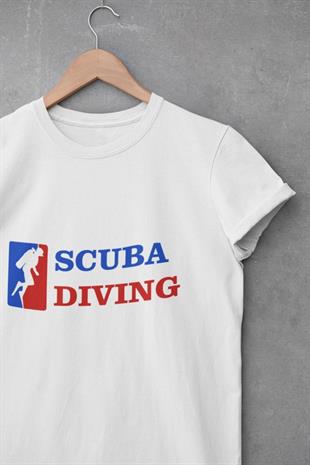 Scuba Diving Tasarım T-shirt