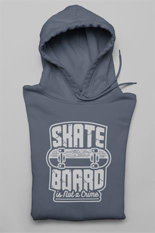 Skate Board Tasarım Hoodie