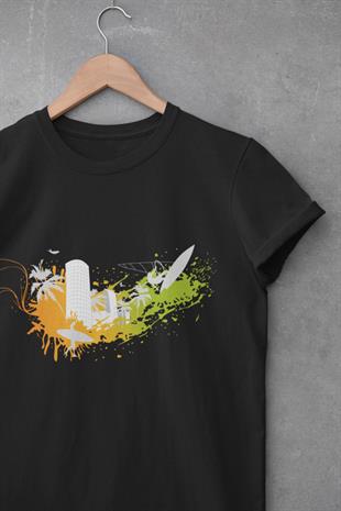 Sörf & Şehir Tasarım T-shirt