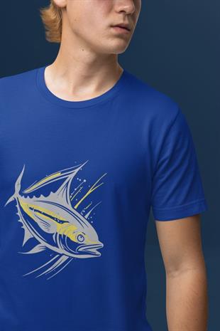 Tuna Balığı Tasarım T-shirt