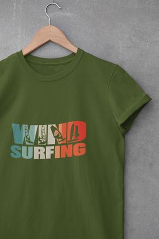 Wind Surfing Tasarım T-shirt