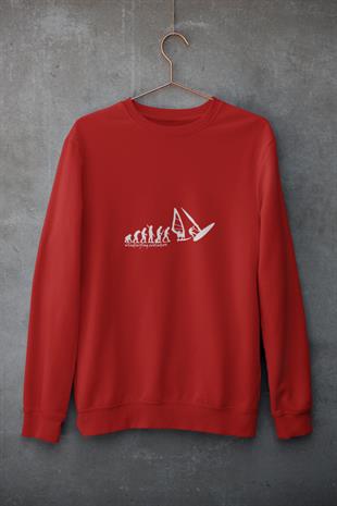 Windsurf Evrim Tasarım Sweatshirt