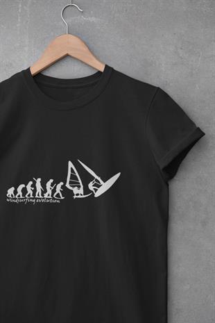 Windsurf Evrim Tasarım T-shirt