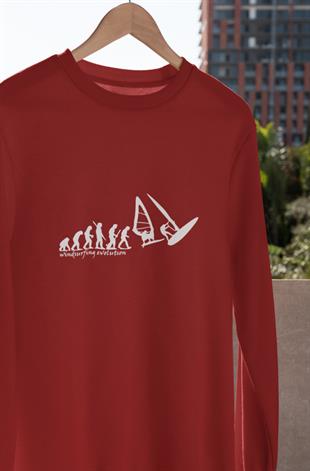 Windsurf Evrim Tasarım Uzunkol T-shirt