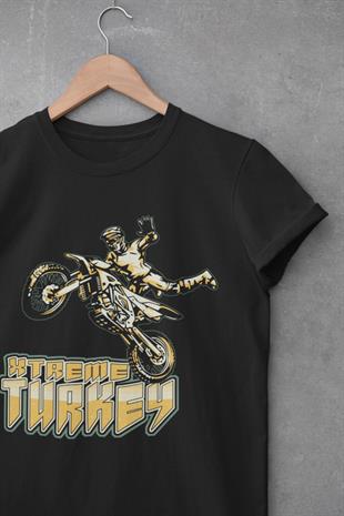 Xtreme Turkey Motocross Tasarım T-shirt