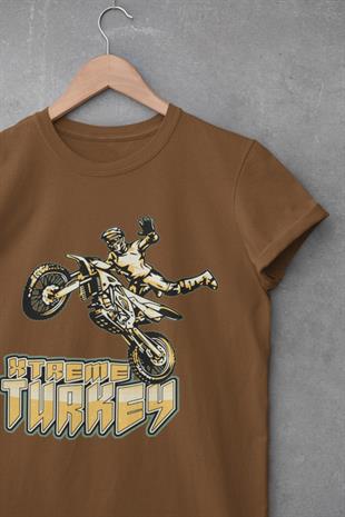 Xtreme Turkey Motocross Tasarım T-shirt