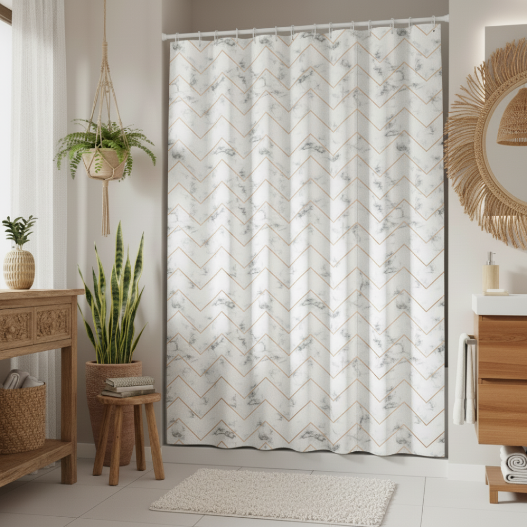 Banyo Duş Perdesi Mermer Desenli Duş Perde Su Geçirmez Banyo Perdeleri Polyester Kumaş Duş PerdesiSamimi bir yemek, aile içinde hoş bir akşam masanıza uyacak masa örtüleri ve runner'lar
