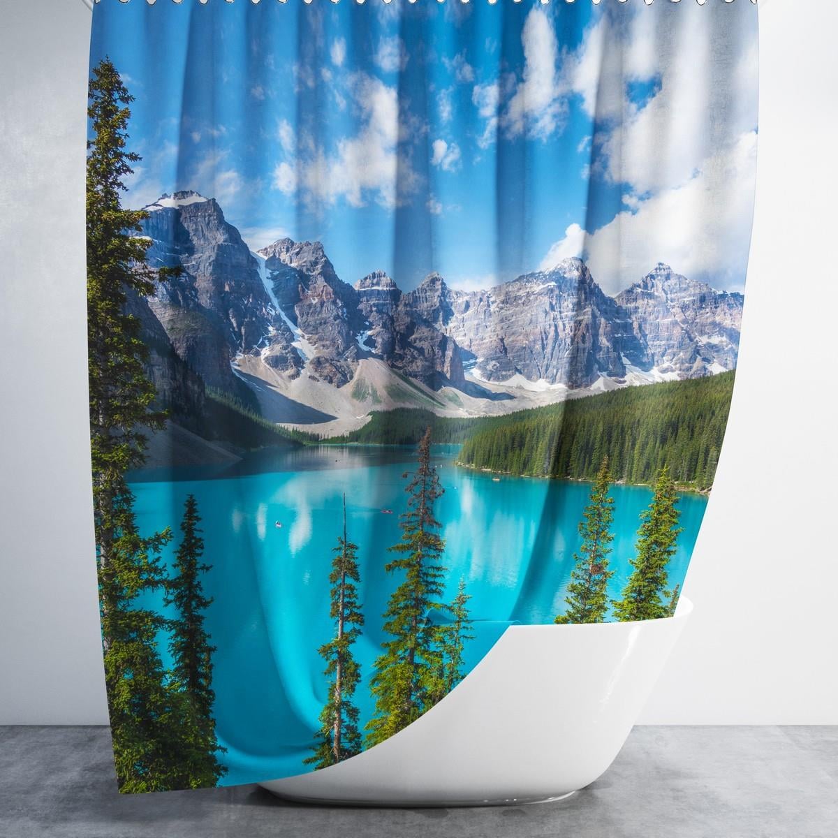 Kayalık Dağlar Desenli Banyo Perdesi 180x200 cm Dijital Baskılı Su Geçirmez C Halka Hediyeli Duş PerdesiSamimi bir yemek, aile içinde hoş bir akşam masanıza uyacak masa örtüleri ve runner'lar