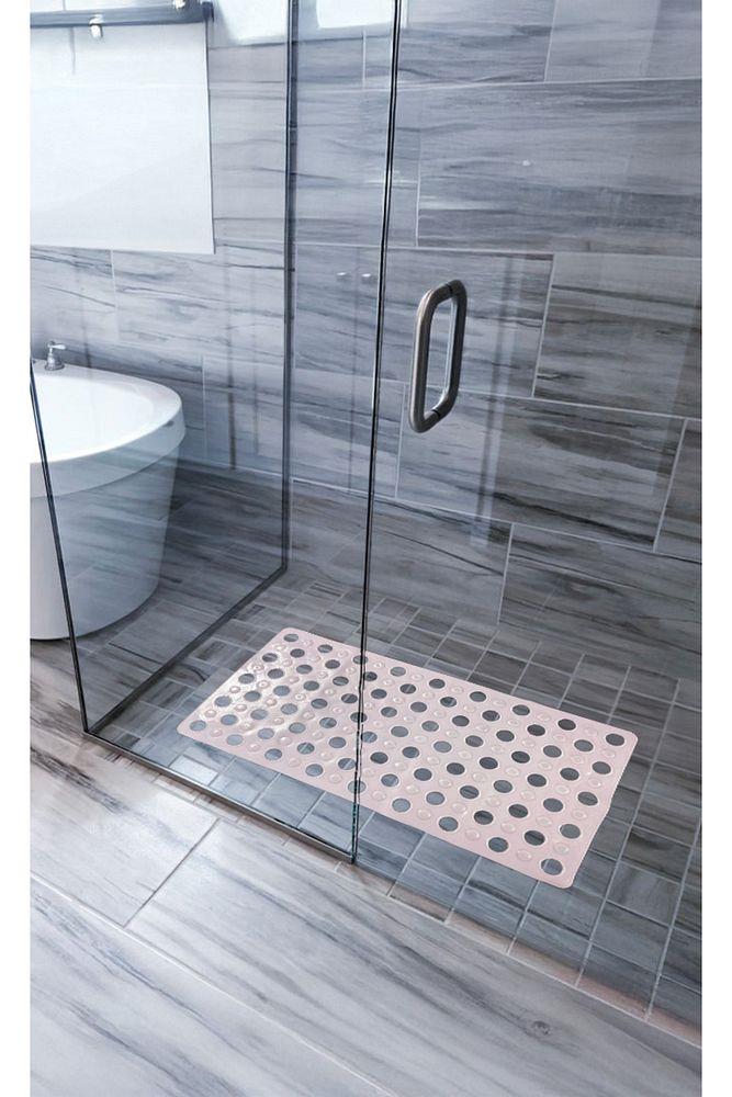 Banyo Paspası Pembe Silikon Kaymaz Vakumlu Duş PaspasıSamimi bir yemek, aile içinde hoş bir akşam masanıza uyacak masa örtüleri ve runner'lar
