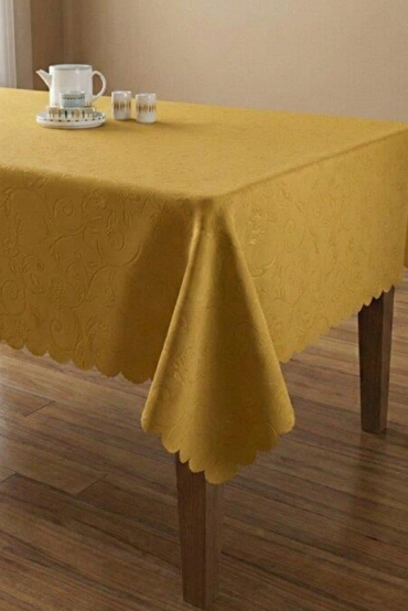 Hardal Masa Örtüsü Jakar Kumaş 140x180cm Düz Renk Masa ÖrtüsüSamimi bir yemek, aile içinde hoş bir akşam masanıza uyacak masa örtüleri ve runner'lar