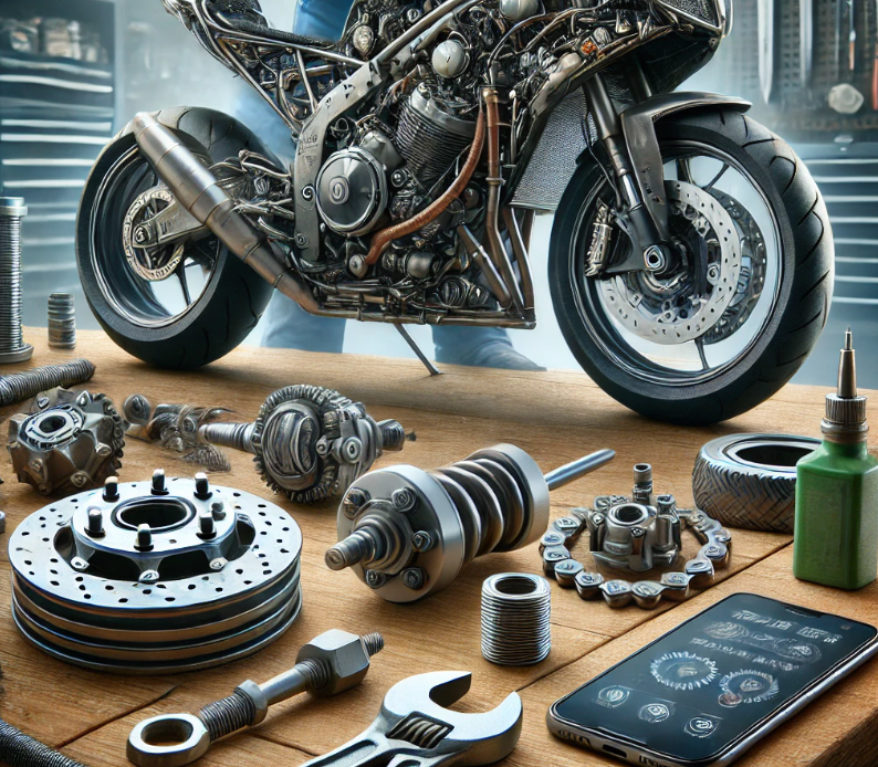 Motosiklet Yedek Parçaları: Temel Teknik Bilgiler ve Bakım İpuçları Kapak Resmi