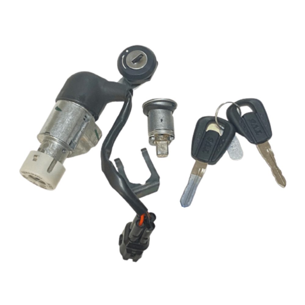 Motobir Kontak Kilit Seti Tvs Wego Minda