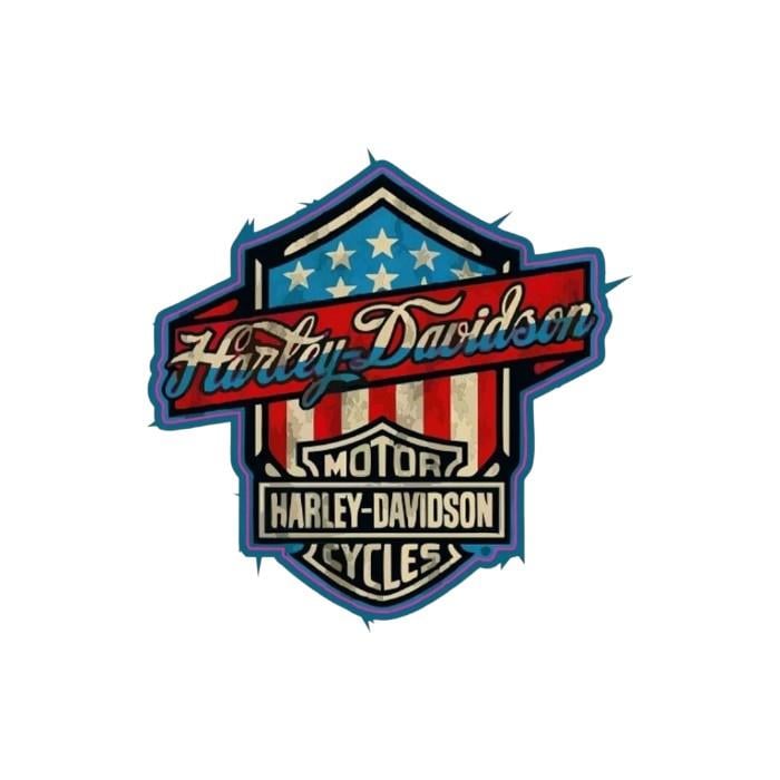 GogoGogo 75X75mm Harley DavidsonSF005728