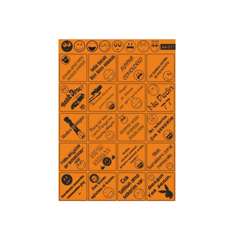 GogoGogo A4 Sticker 011SF005266