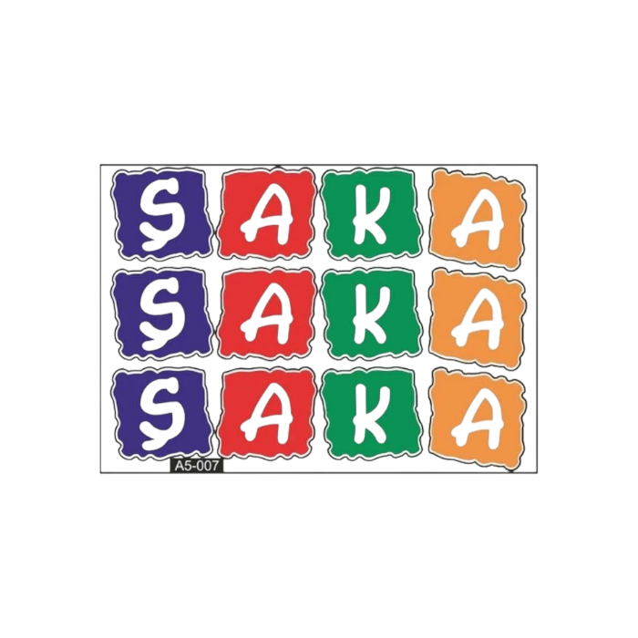 GogoGogo A5 Sticker 011 ŞakaSF005899
