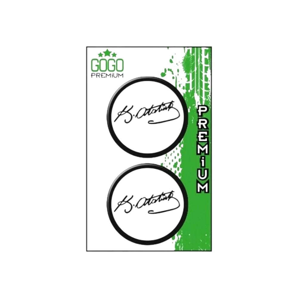 GogoGogo Damla Sticker 2'li 5x5cm Ata 3SF005216