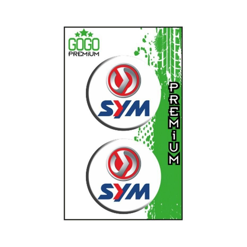 GogoGogo Damla Sticker 2'li 5X5cm SYM UyumluSF005212