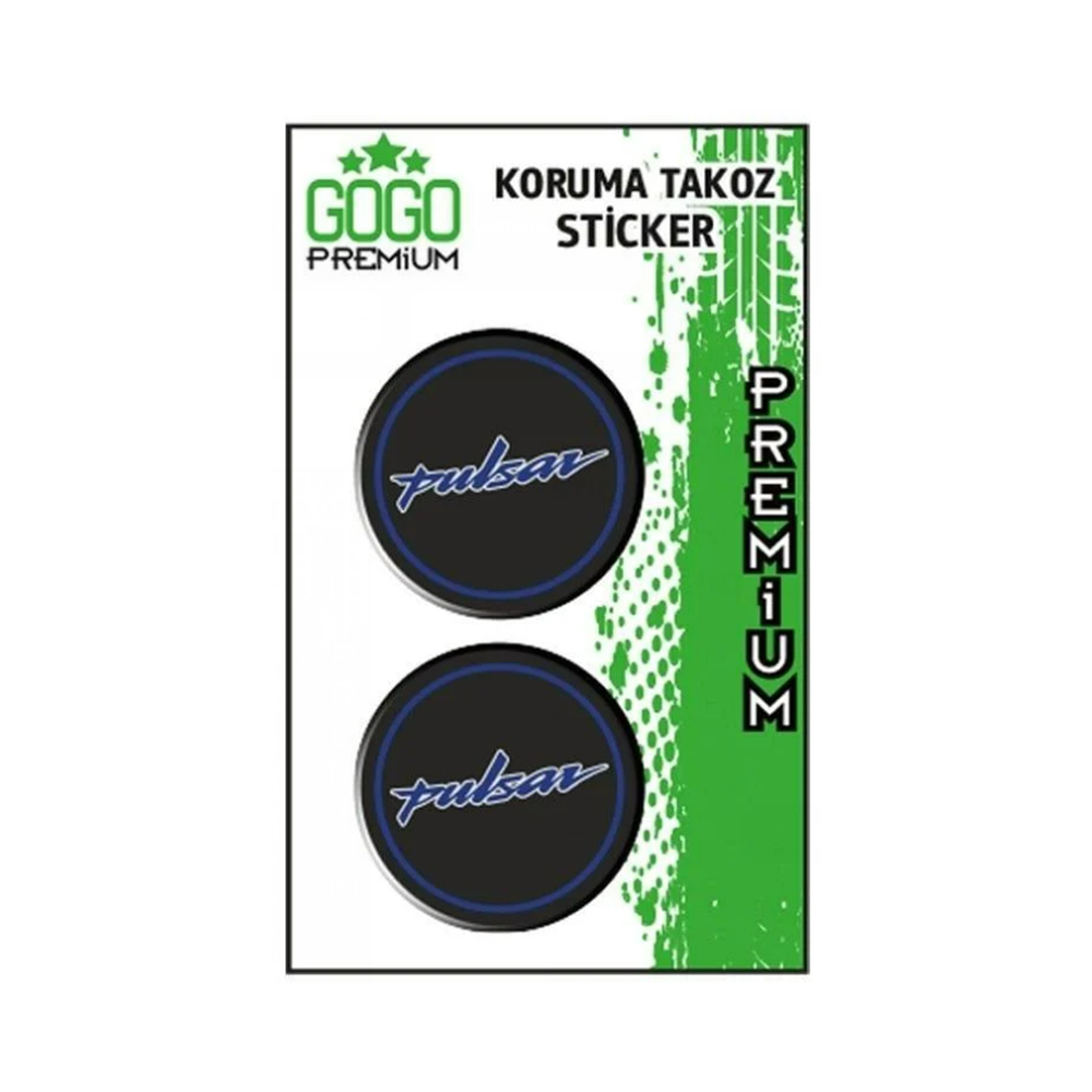 GogoGogo Damla Sticker 2'li Koruma Takozu Bajaj Pulsar Uyumlu 3SF005205