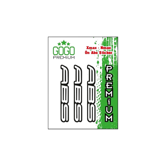 GogoGogo Damlasız Sticker Ön Abs ÜçlüSF005918