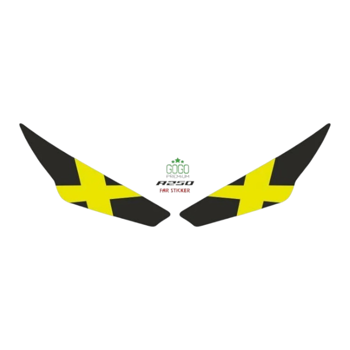 GogoGogo Far Sticker 005 X Sarı Rks R250 2023-2024SF006382