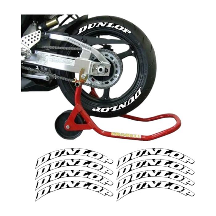 GogoGogo Lastik Yanak Yazısı 3D Beyaz DunlopSF005740