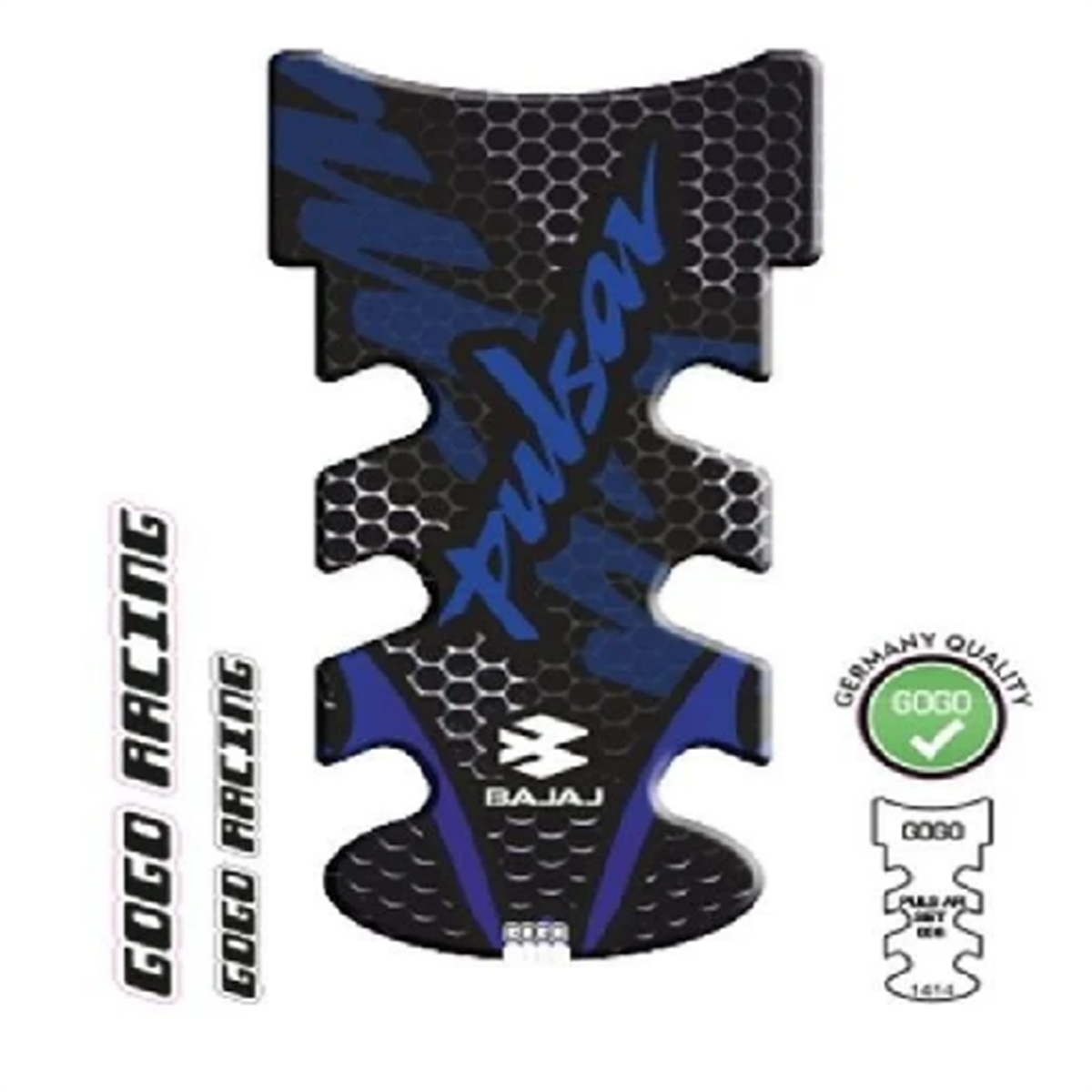 Gogo Tank Pad 006 Bajaj Pulsar 2014-2023