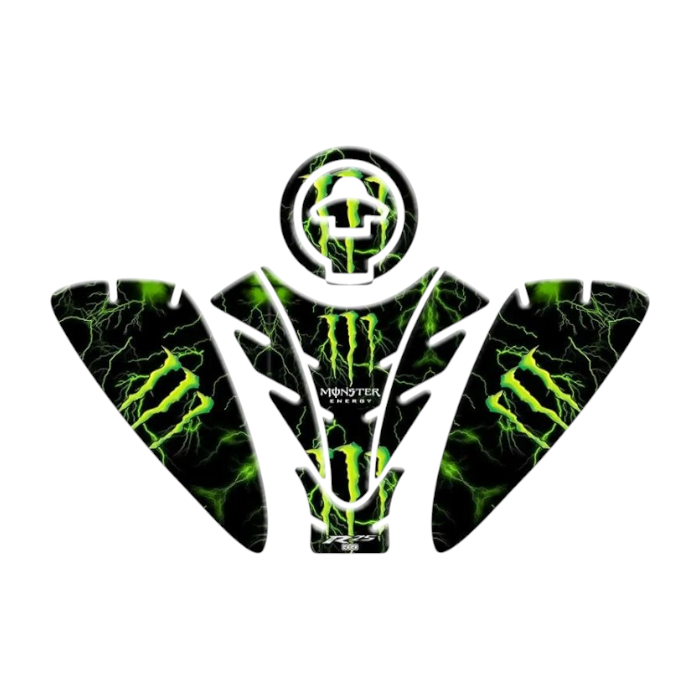 GogoGogo Tank Pad Set 009 Mnstr Yeşil-siyah Yamaha Yzf-R25 2019-2024SF005909
