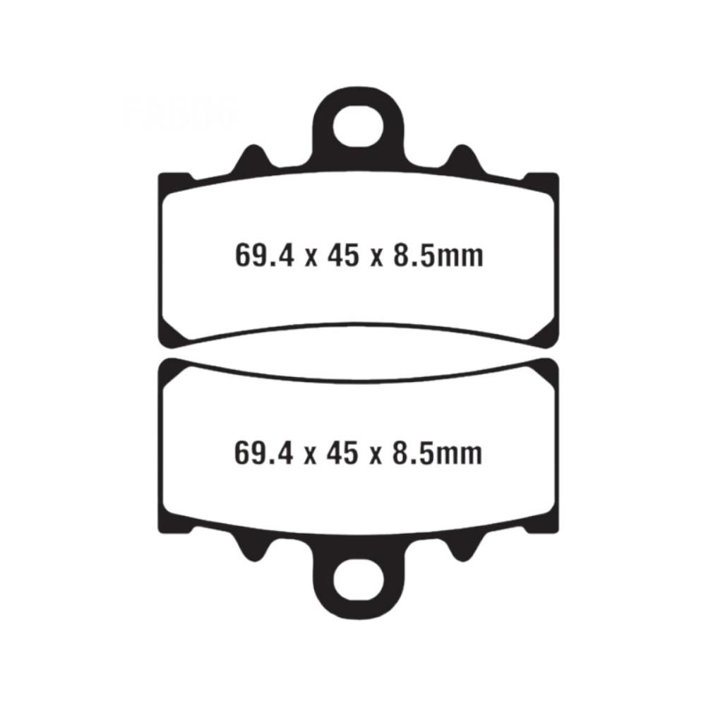MotobirMotobir Ön Fren Balatası Ktm Rc Duke 125 250 390 Bajaj Dominar 250 400 2020  Bmw G310SF005612
