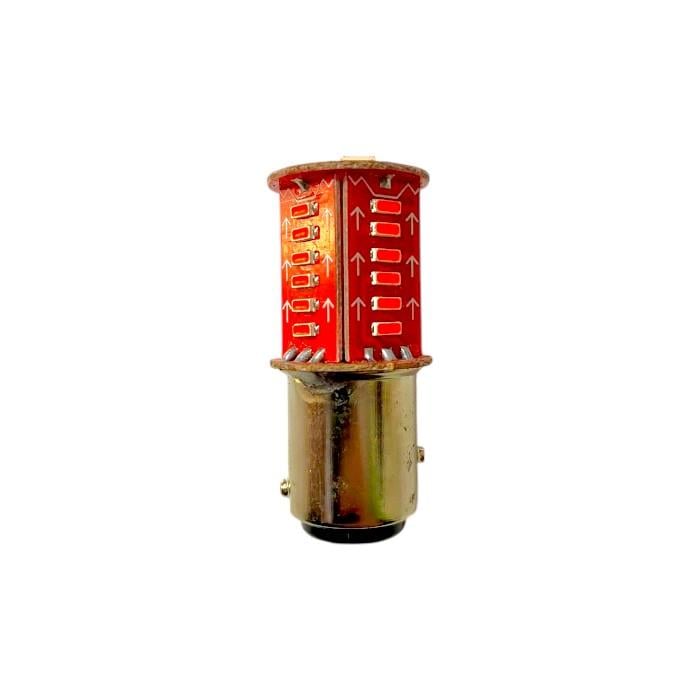 MotobirMotobir Stop Ampül Çift Duy Şaşı 12v 30 Çakarlı Kayar KırmızıSF005807