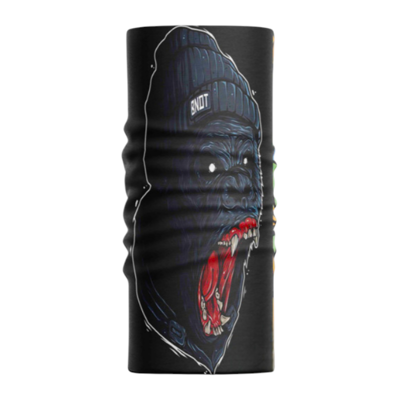 MotobirMotobir Baf-Bandana Bereli Ağzı Açık Siyah MaymunSF007785