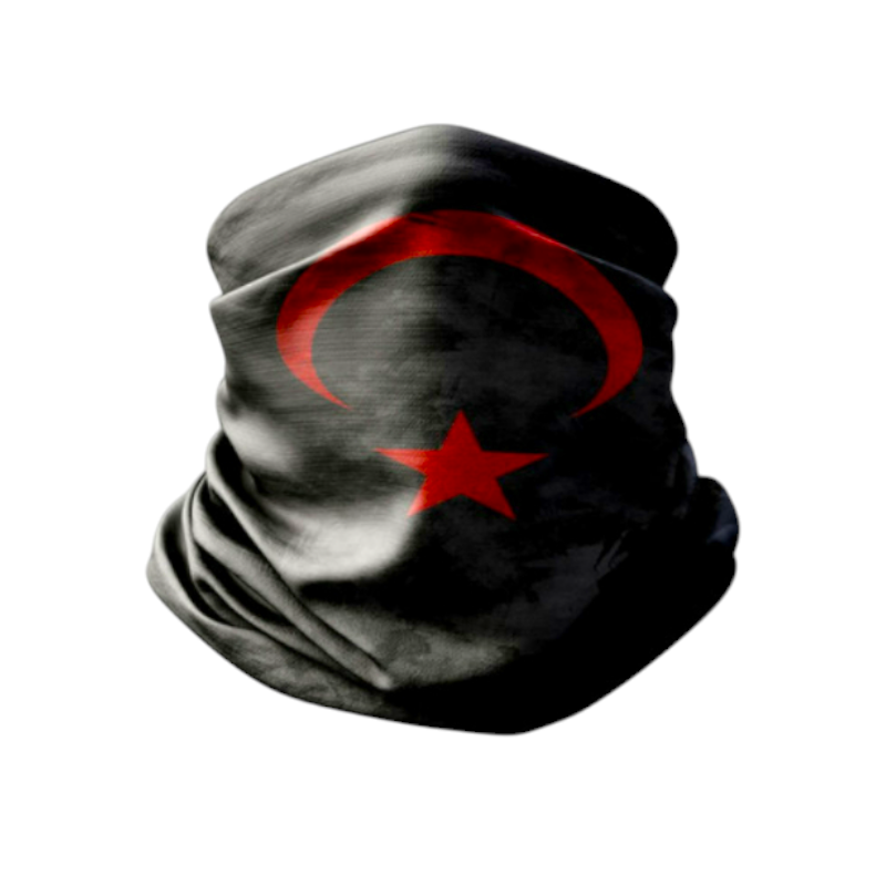 MotobirMotobir Baf-Bandana Türk Bayrak Siyah DesenSF007864