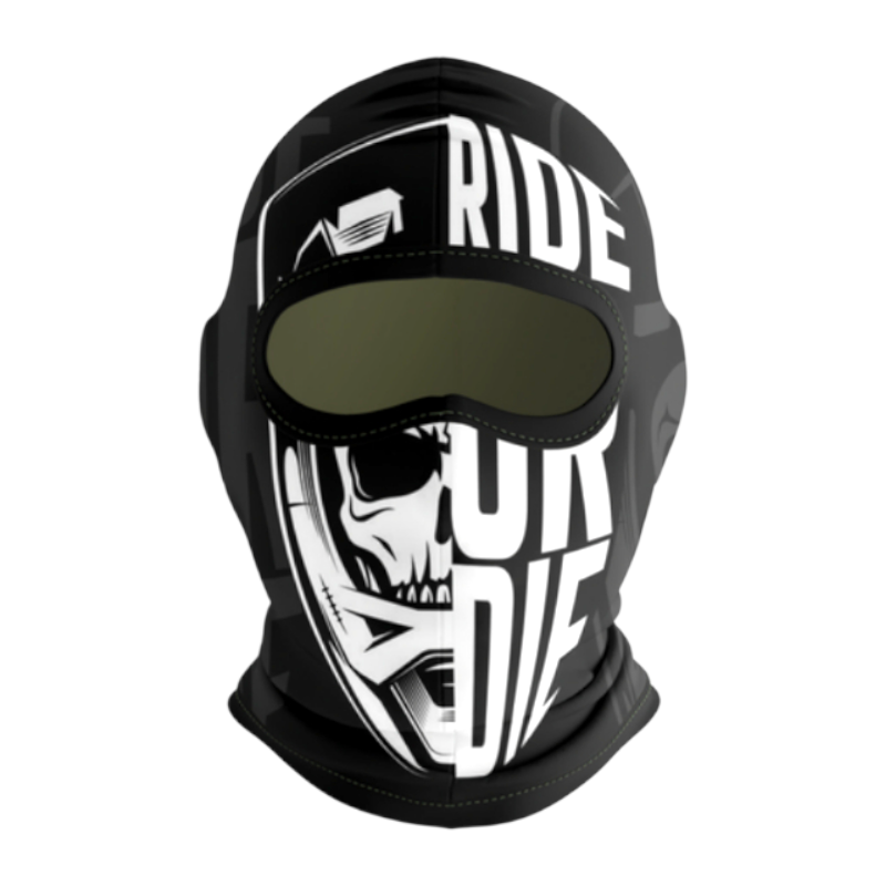 MotobirMotobir Balaklava Siyah Beyaz Kuru Kafa Ride Or DieSF007887