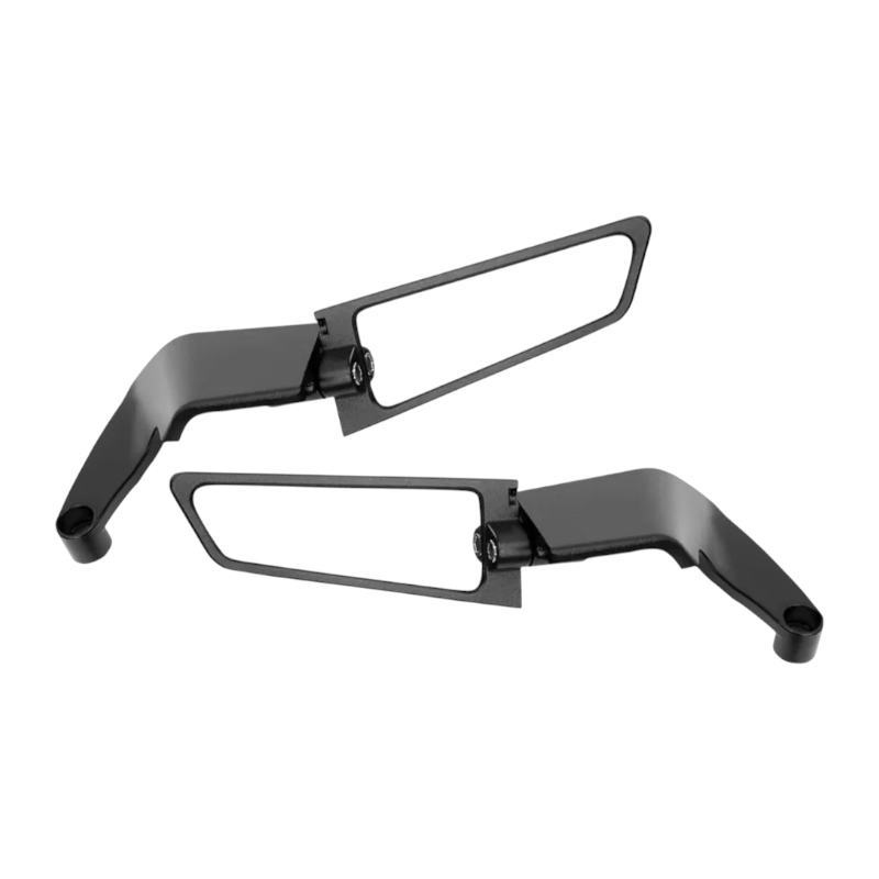 MotobirMotobir Motosiklet Katlanır H2 Yarasa Gidon Ayna Takımı Küçük Boy Universal SiyahSF009327