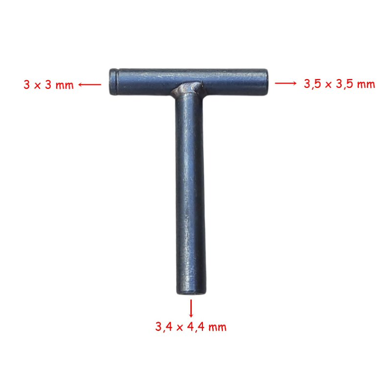 MotobirMotobir Sibop Ayar Anahtarı T 3-3,5-4,4mm Bajaj Pulsar Cub Cg ScooterSF010380