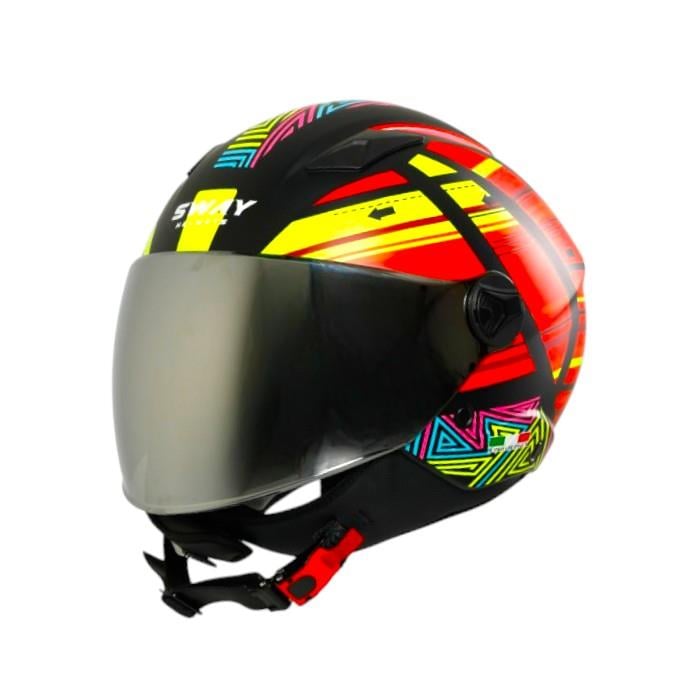 SwaySway Açık Kask Sw 765 ColourfulSF005809