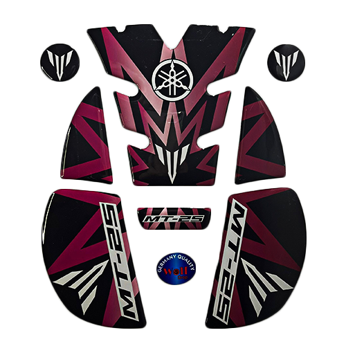 Wolf Tank Pad Siyah Yamaha Mt-25 2020-2023