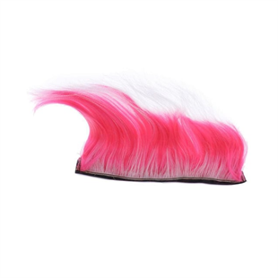 MotobirMotobir Motosiklet Kask Saç Süsü Apaçi Pembe-Kırmızı SimliSF009501