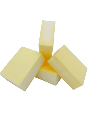 Contacall 4 Adet Temizlik Süngeri Sıva Süngeri Sarı Sünger 18x14 mm Yüzey Alanı 6 mm Kalınlık 