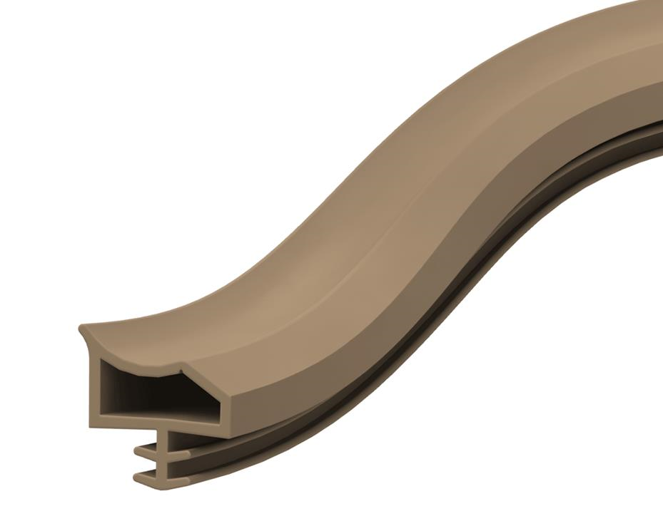 Contacall Ahşap Kapı Fitili Ahşap Kapı Contası Beyaz 25 Metre Ortadan Tırnaklı