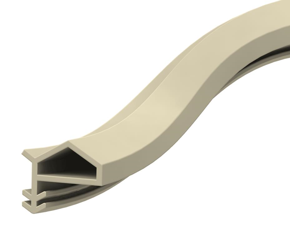 Contacall Ahşap Kapı Fitili Ahşap Kapı Contası Siyah 25 Metre Yandan Tırnaklı