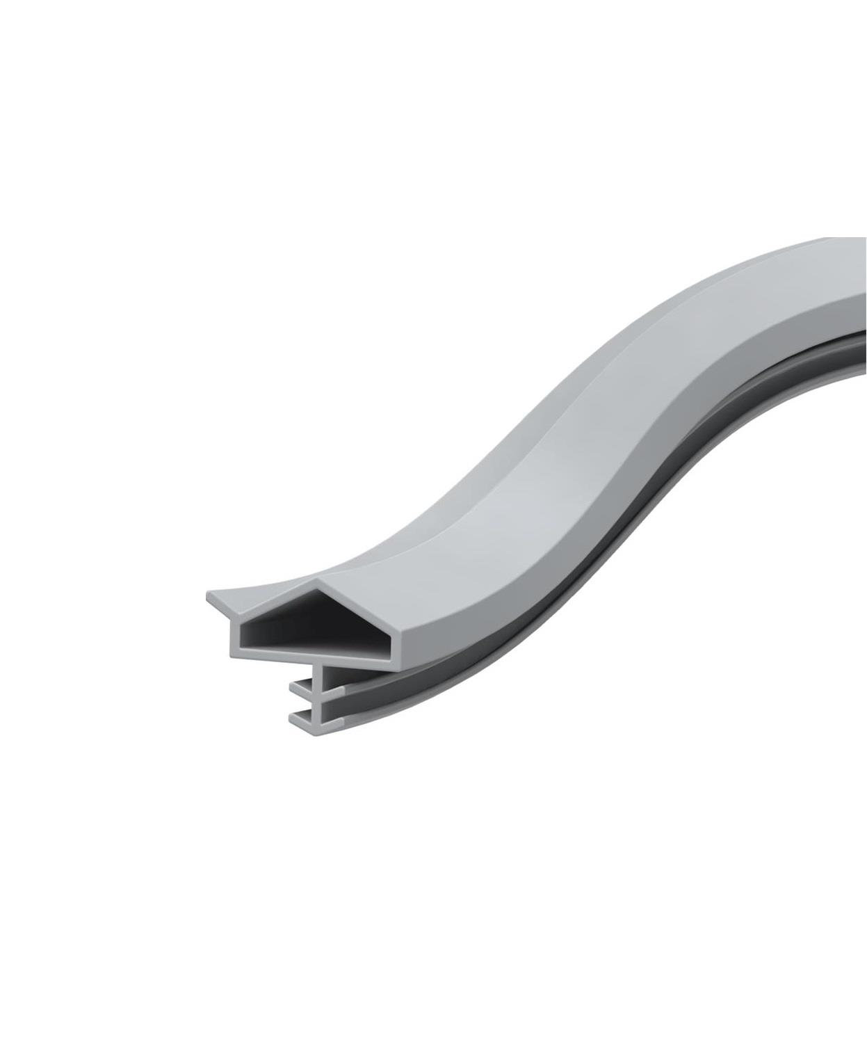 Contacall Ahşap Kapı Fitili Ahşap Kapı Contası Kahverengi 25 Metre Ortadan Tırnaklı AKC-10