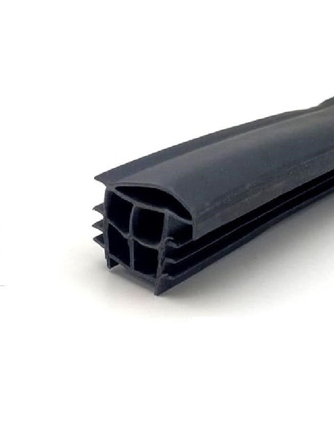 Contacall Çelik Kapı Contası Çelik Kapı Kasa Fitili 20 mm 6 Metre Siyah