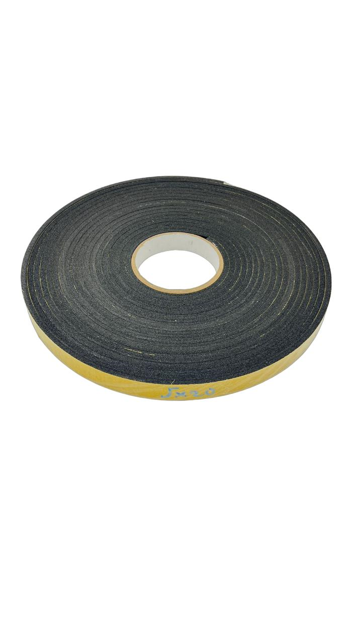 Contacall Endüstriyel EPDM (Kauçuk)  Çift Taraflı Yapışkan Bantlı Yalıtım Süngeri 5mmx20 mm 10 metre