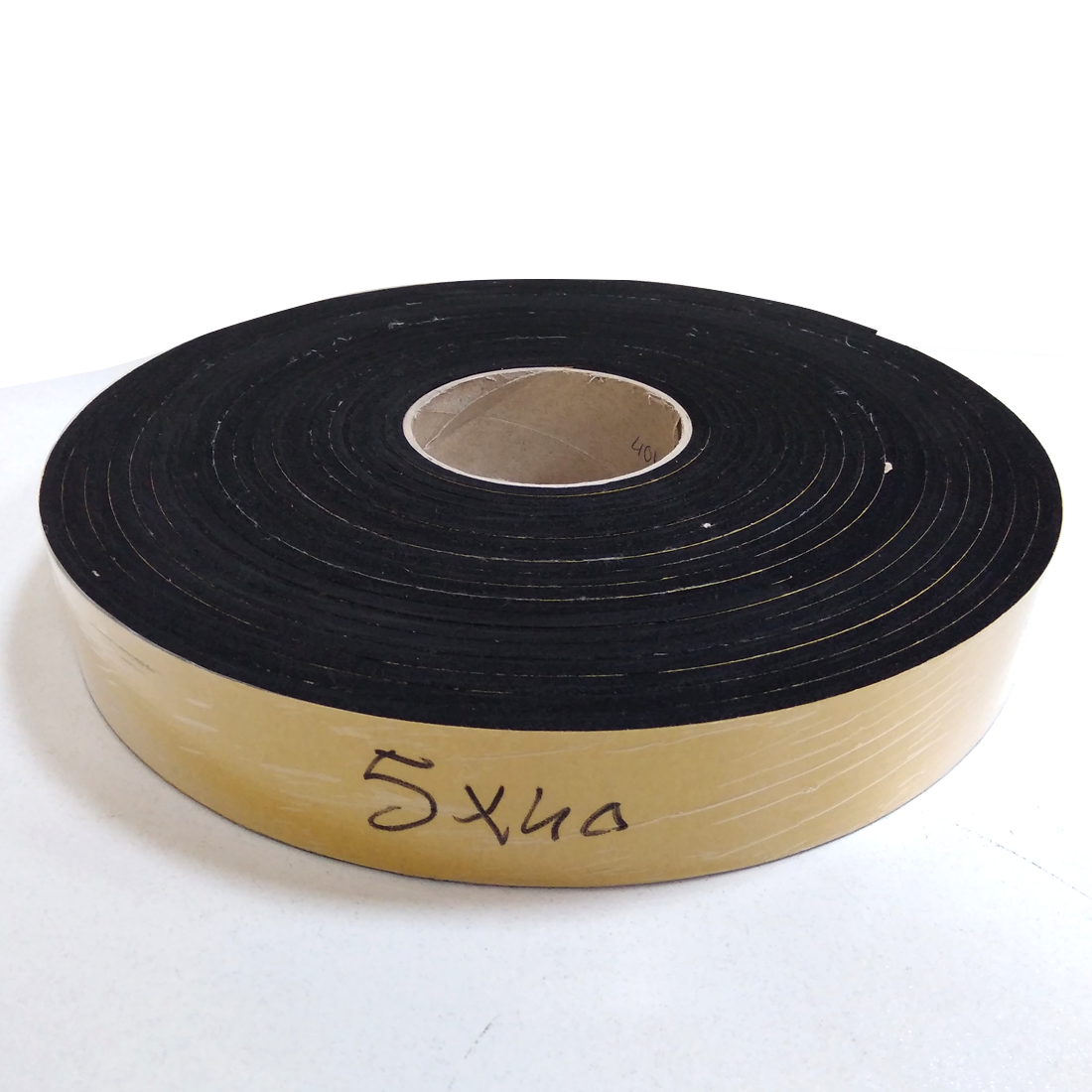 Contacall Kapı Pencere İzolasyon Bandı Yapışkan Sünger 5 mm Kalınlık 40 mm Genişlik 10 Metre Uzunluk / EPDM-5*40