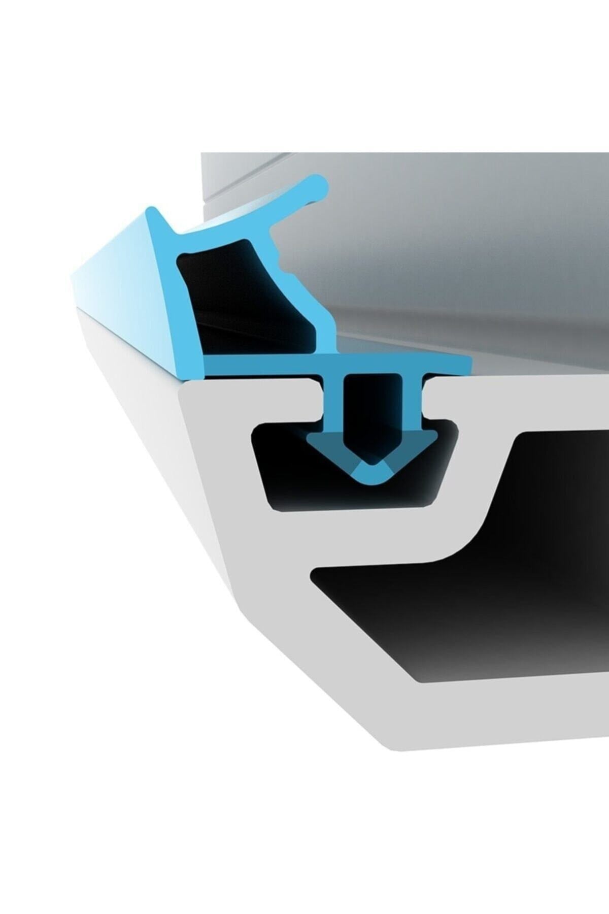 Contacall Pimapen Kapı Pencere Contası Pvc Doğrama Fitili 20 Metre Gri Pimapen, Fıratpen, Egepen, Winsa